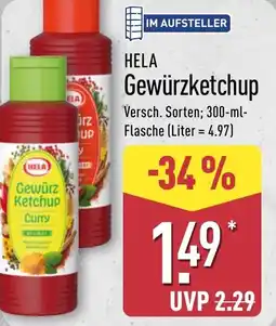 Aldi Nord HELA Gewürzketchup Angebot