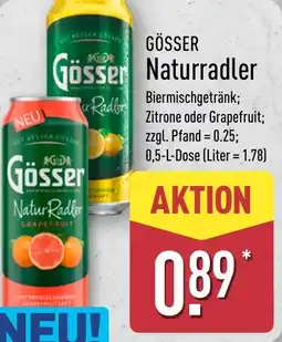 Aldi Nord GÖSSER Naturradler Angebot