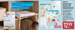 Aldi Nord AMBIANO Elektrische Pumpe mit Vakuumbeutel Angebot