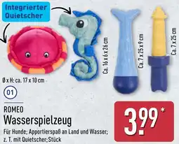 Aldi Nord ROMEO Wasserspielzeug Angebot
