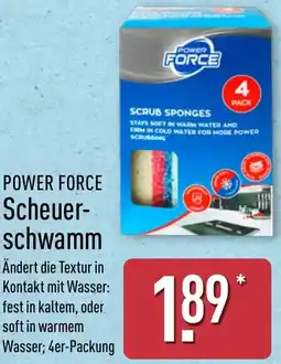 Aldi Nord POWER FORCE Scheuerschwamm Angebot