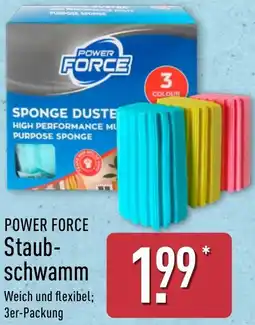 Aldi Nord POWER FORCE Staubschwamm Angebot