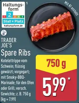 Aldi Nord TRADER JOE'S Spare Ribs Angebot