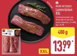 Aldi Nord MEINE METZGEREI Lammrücken XXL Angebot