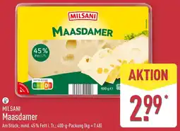 Aldi Nord MILSANI Maasdamer Angebot