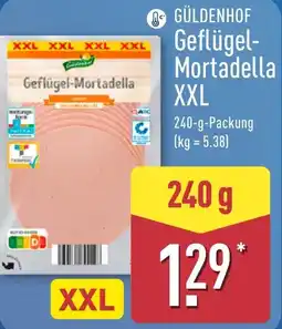 Aldi Nord GÜLDENHOF Geflügel Mortadella XXL Angebot