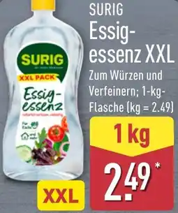 Aldi Nord SURIG Essigessenz XXL Angebot