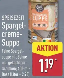 Aldi Nord SPEISEZEIT Spargelcreme Suppe Angebot