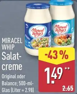 Aldi Nord MIRACEL WHIP Salatcreme Angebot