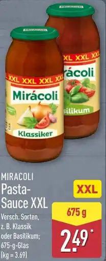 Aldi Nord MIRACOLI Pasta Sauce XXL Angebot