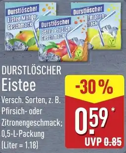 Aldi Nord DURSTLÖSCHER Eistee Angebot
