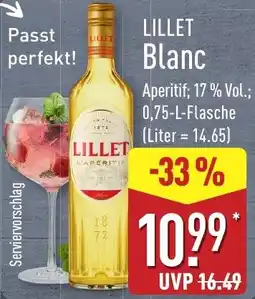 Aldi Nord LILLET Blanc Angebot
