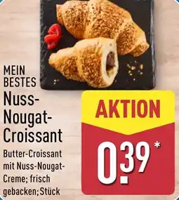 Aldi Nord MEIN BESTES Nuss Nougat Croissant Angebot