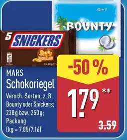 Aldi Nord MARS Schokoriegel Angebot