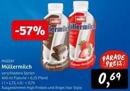 KONSUM müller Müllermilch Angebot