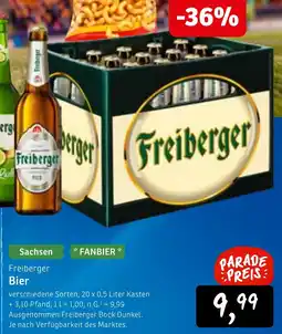 KONSUM Freiberger Bier Angebot