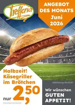 Globus Baumarkt Halbzeit! Käsegriller im Brötchen Angebot