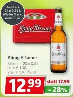 Getränkeland König Pilsener Angebot