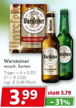Getränkeland Warsteiner Angebot