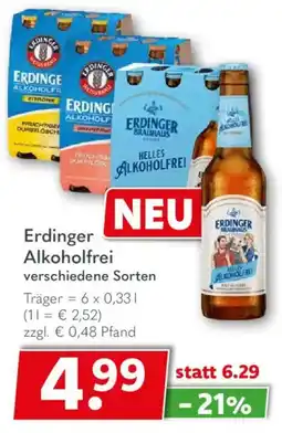 Getränkeland Erdinger Alkoholfrei Angebot
