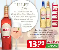Getränkeland Lillet Aperitif de France Angebot