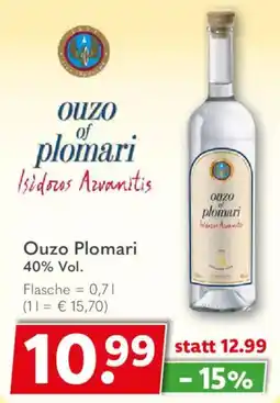 Getränkeland Ouzo Plomari Angebot