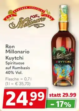 Getränkeland Ron Millonario Kuytchi Angebot