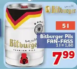 CENTERSHOP Bitburger Pils FAN-FASS Angebot