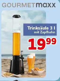 CENTERSHOP GOURMETmaxx Trinksäule 3L Angebot