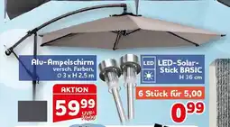 CENTERSHOP Alu-Ampelschirm Angebot