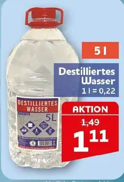 CENTERSHOP Destilliertes Wasser Angebot