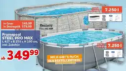 CENTERSHOP Bestway Framepool STEEL PRO MAX Angebot