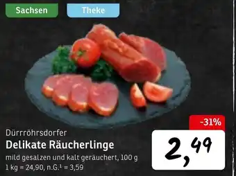 KONSUM Dürrröhrsdorfer Delikate Räucherlinge Angebot