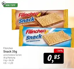 KONSUM Filinchen Snack Angebot