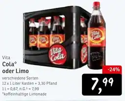 KONSUM Vita Cola oder Limo Angebot