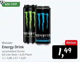 KONSUM Monster Energy Drink Angebot
