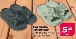 Netto EVA Plateau Pantoletten Angebot
