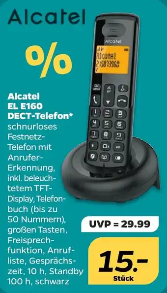 Netto Alcatel EL E160 DECT-Telefon Angebot