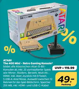 Netto ATARI The 400 Mini - Retro Gaming Konsole Angebot