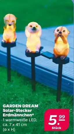 Netto GARDEN DREAM SGARDEN DREAM Solar-Stecker Erdmännchen* Angebot
