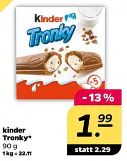 Netto kinder Tronky Angebot