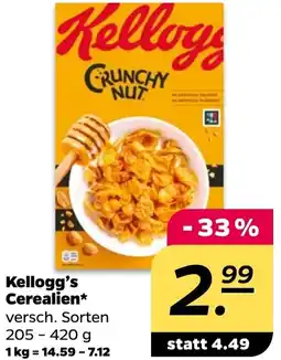 Netto Kellogg's Cerealien Angebot