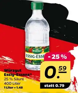Netto Würzgut Essig-Essenz Angebot