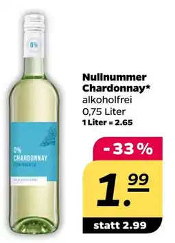 Netto Nullnummer Chardonnay Angebot