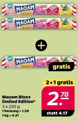 Netto Maoam Bloxx limited Edition Angebot
