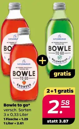 Netto Bowle to go Angebot