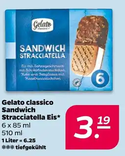 Netto Gelato classico Sandwich Stracciatella Eis Angebot