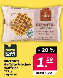 Netto FINTON'S Gefüllte Frischei- Waffeln Angebot