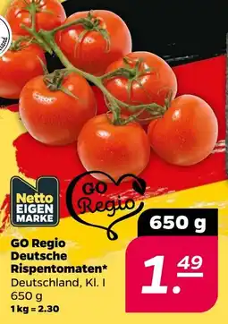 Netto GO Regio Deutsche Rispentomaten Angebot