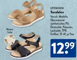 Aldi Süd UP2FASHION Sandalen Angebot
